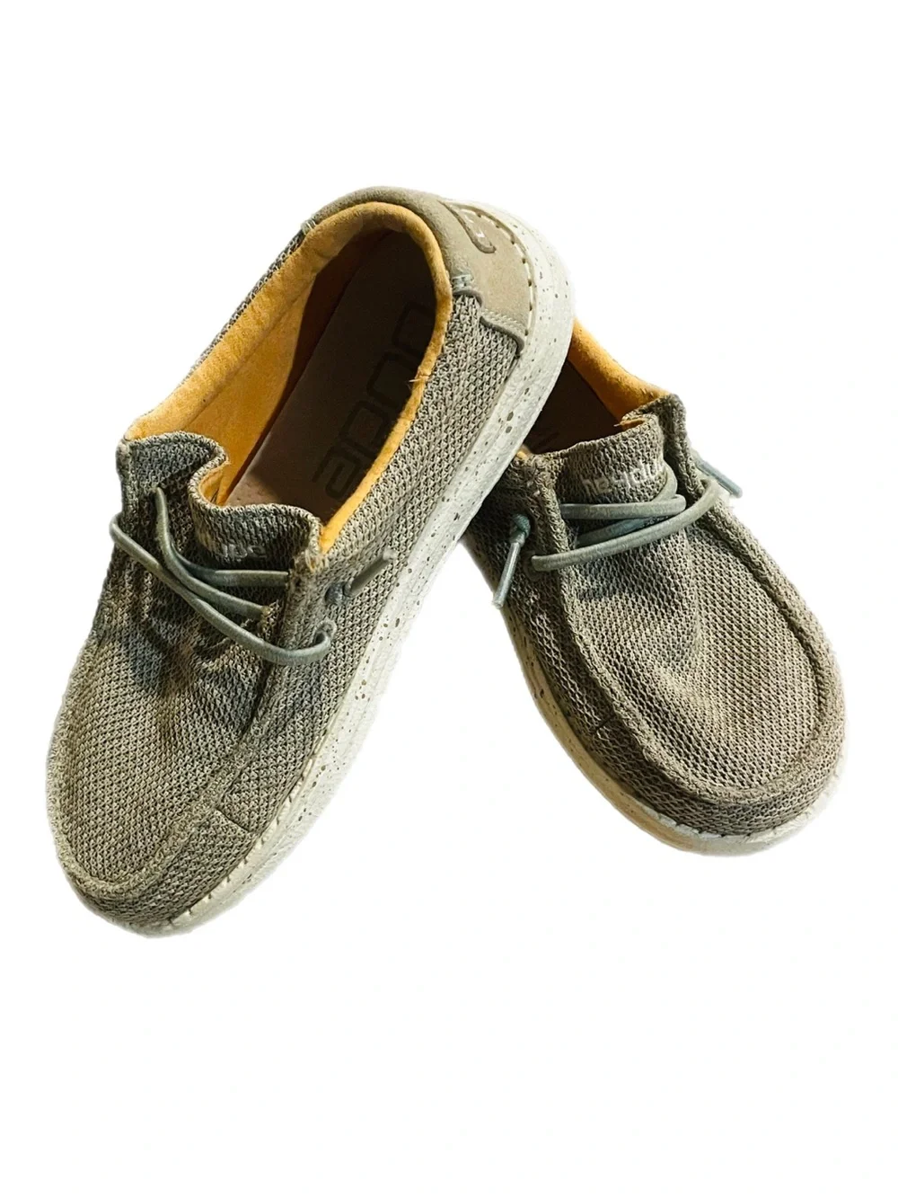 Hey Dudes Tan Wally Slip On Shoes Y1-2